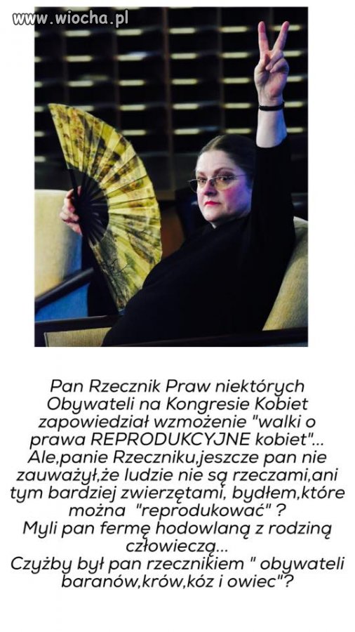 Czyżby jej nie zaprosili 