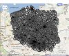 Ta mapa z liczbą polskich kościołów