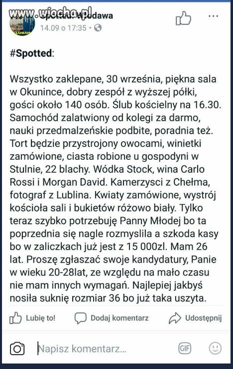 Jakaś chętna
