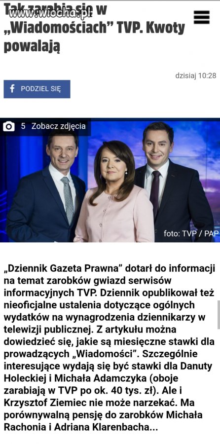 A mnie zawsze uczyli, że kłamstwo nie popłaca