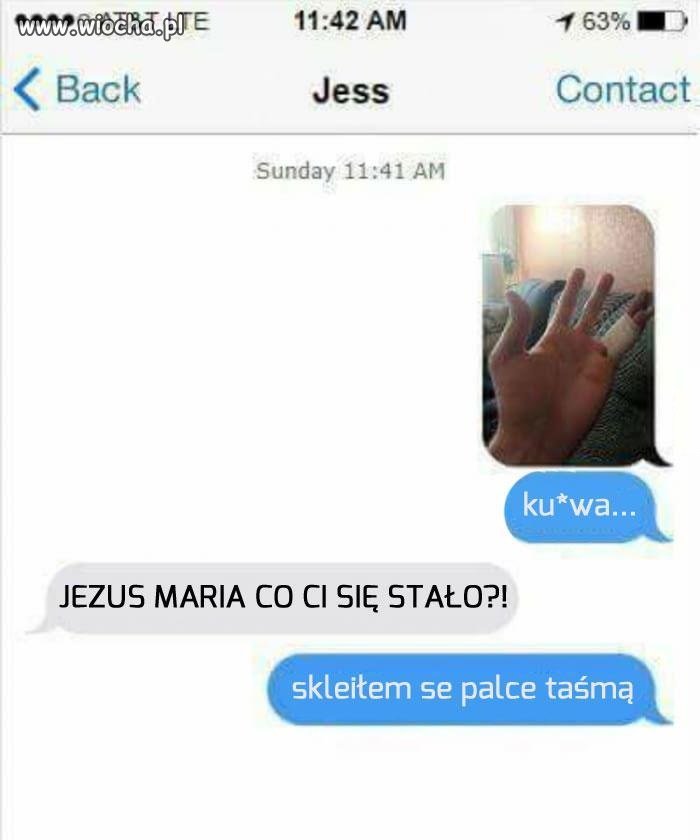 Poważna dolegliwość