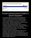 Uchodźcy nie są nam absolutnie do niczego potrzebni. 