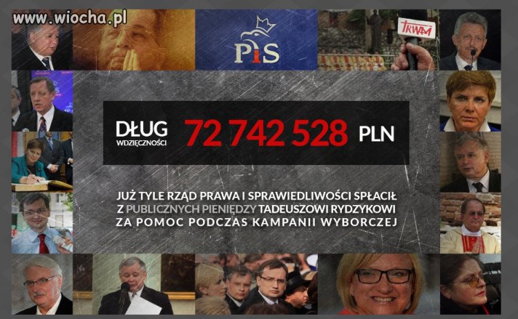 Tyle dostał tata