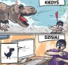 Dinozaury zawsze budziły grozę