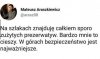 Trzeba się zabezpieczać
