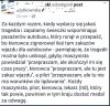 Tu maja rację