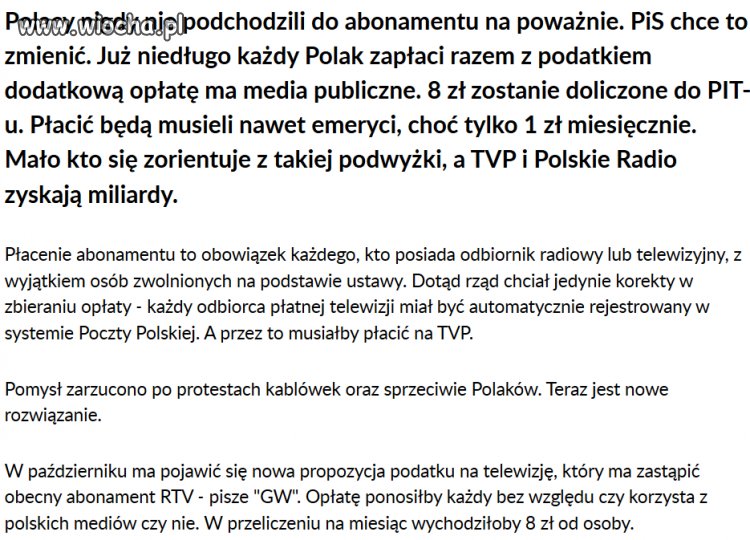 Kolejny pomysł w złodziejskim państwie.