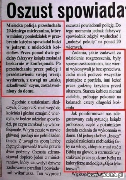 Poszła baba do spowiedzi