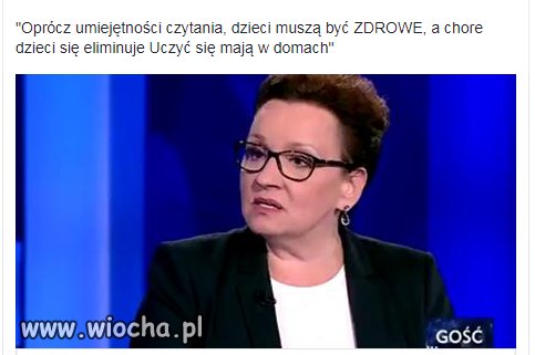 Ja się zastanawiam po co przyuczać dzieci