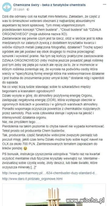 Teoretycy spiskowi w natarciu