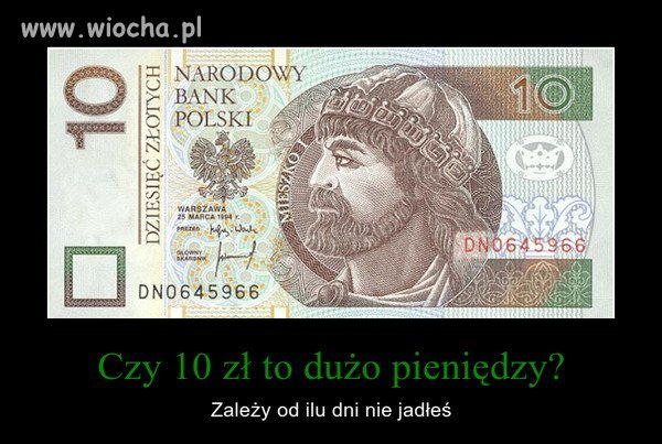 Do póki ktoś się godzi na pracowanie za 10zł/h
