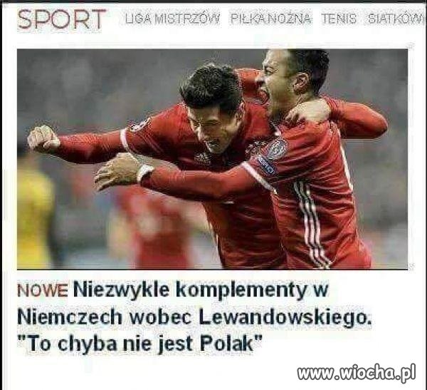 Doceniony przez Niemców