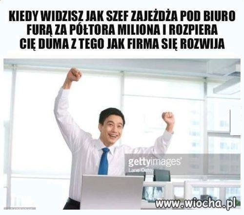 Kiedy widzisz szefa