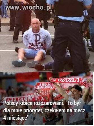 Różnica między kibicami 