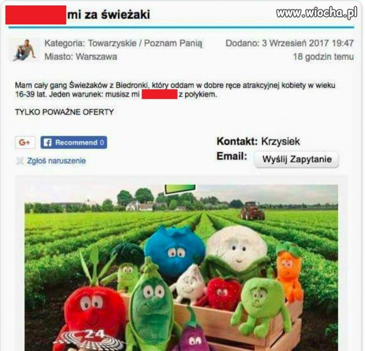 Choroba zwana "Świeżaki"