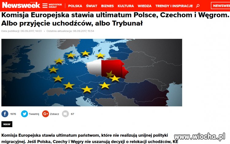 Tak wyglada flaga Polski wg Newsweeka