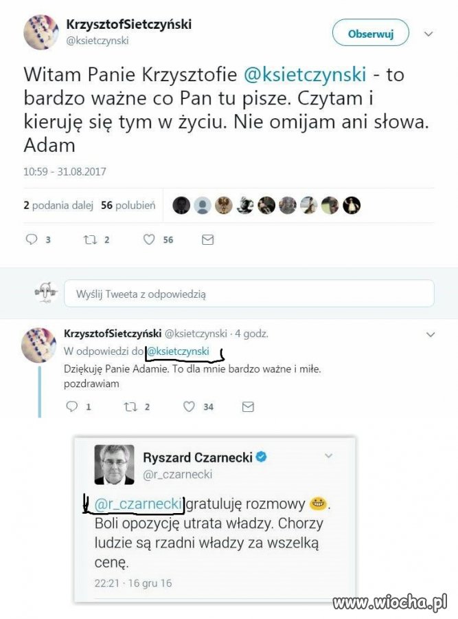 Z kim oni piszą