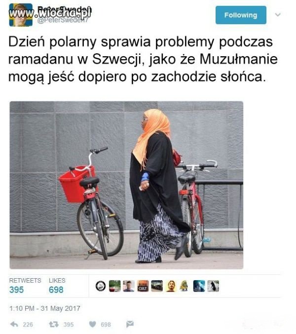 Nietolerancyjny dzień polarny.