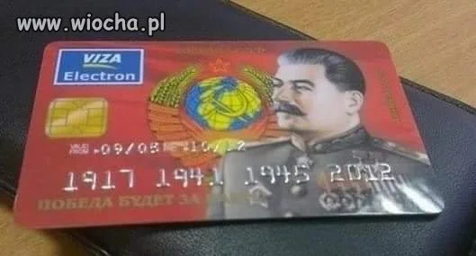 Moja nowa karta.