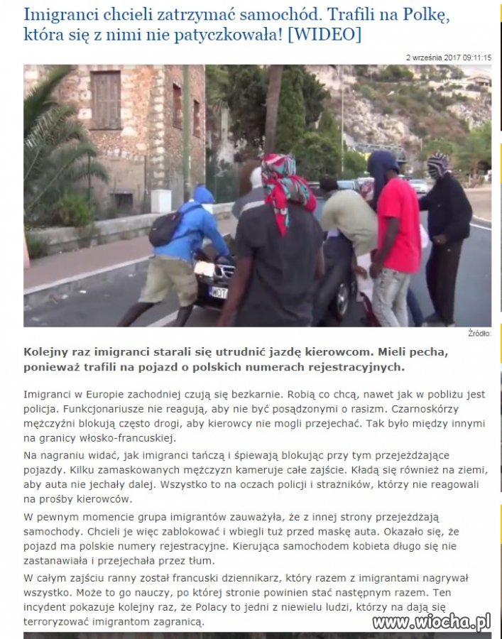 Polka vs imigranci 1:0