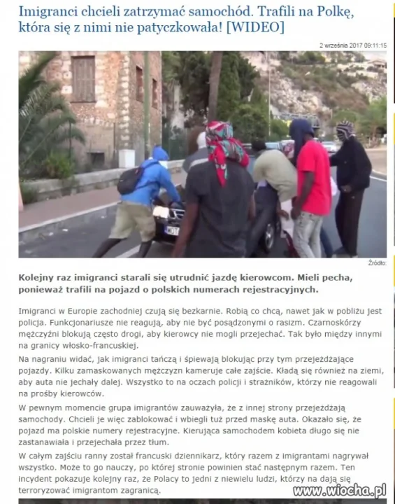 Polka vs imigranci 1:0
