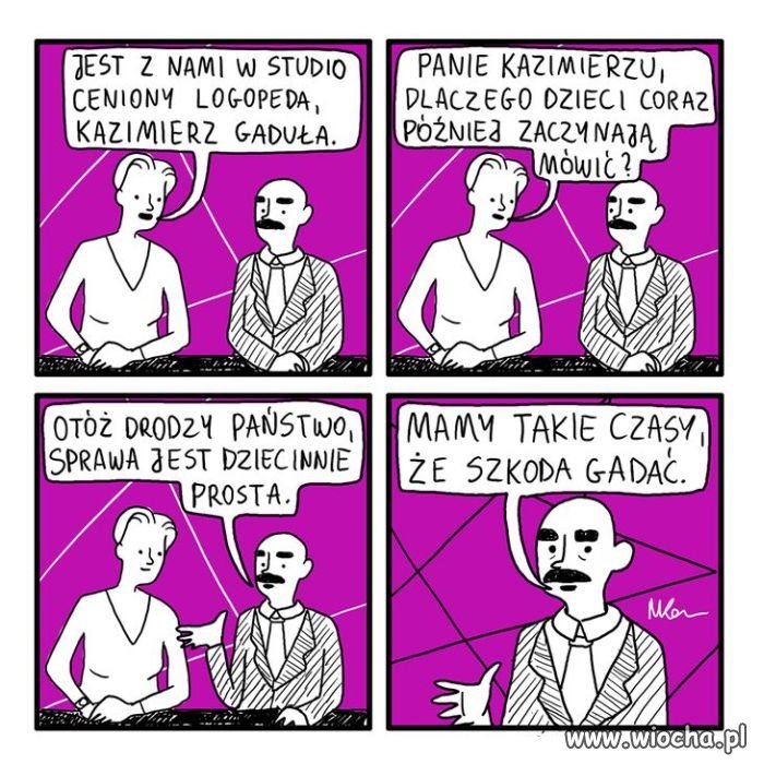 Gaduła dobrze gada
