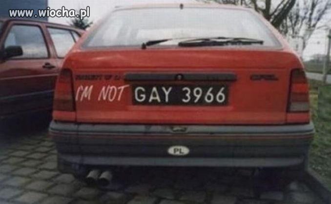 I'm not gay ,okay