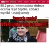 W mediach narodowych spada poparcie z 99% na 88