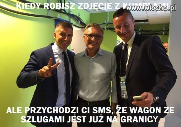 Genialny! Kapitalnie dowcipny facet, były gracz ..