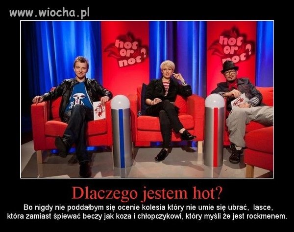 Jakim to trzeba być desperatem, żeby dać się oceniać