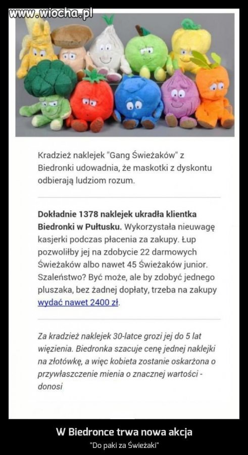 W Biedronce trwa nowa akcja