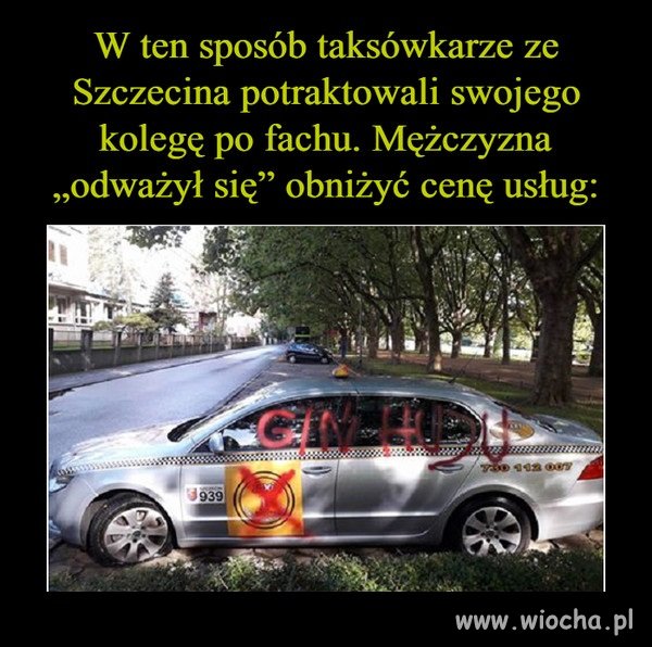Bo koledzy się zdenerwowali