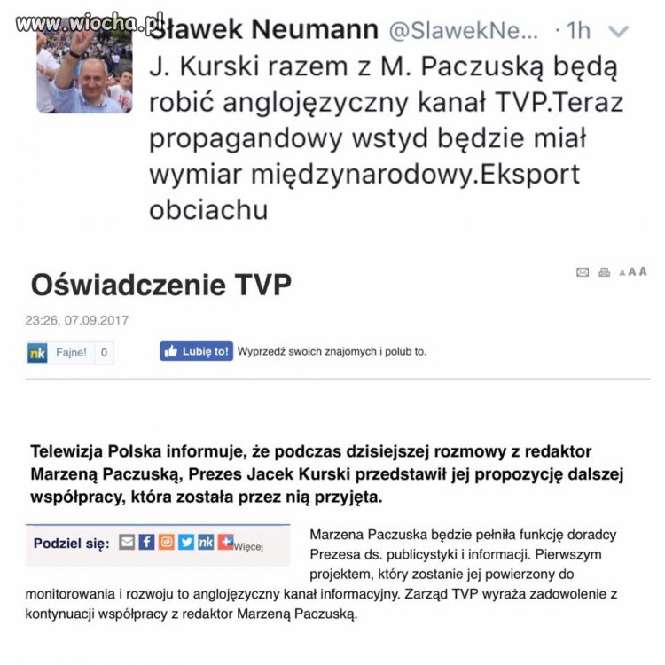 Nowy kanał w reżimowej 