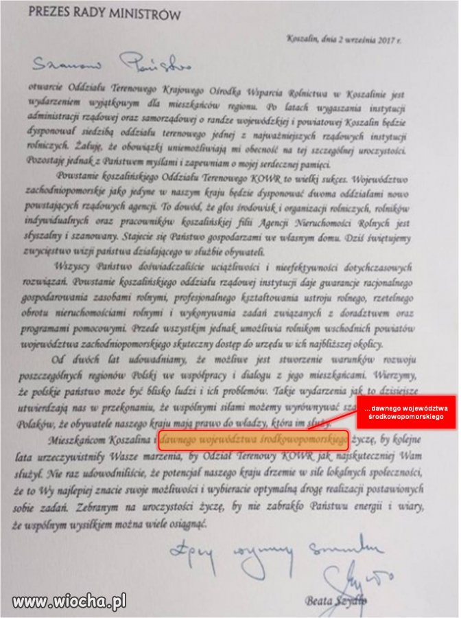 ... dawne Województwo Środkowopomorskie ha, ha, ha