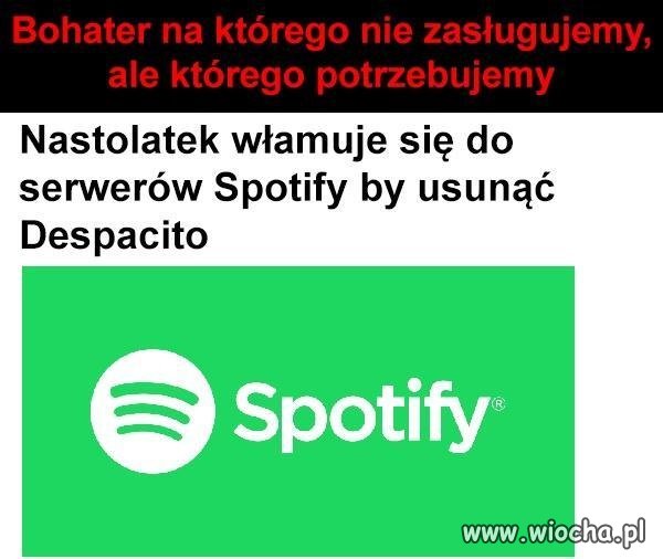 Bohater na miarę naszych czasów.