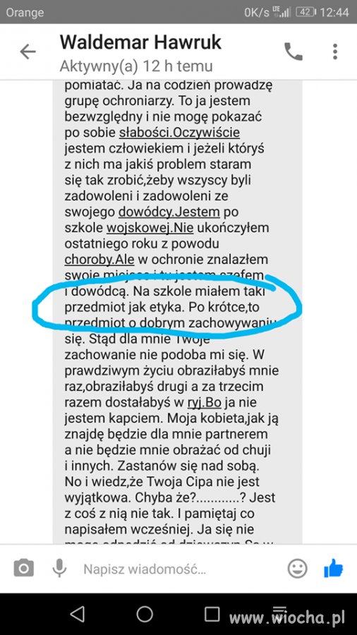Facet na poziomie