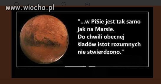 Tak samo jak na marsie