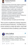 Skandaliczny wpis Pawłowicz nt. śmierci 14-latka.