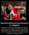 Rzucanie telefonem komórkowym na odległość 