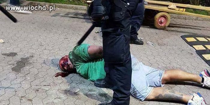 Kibic Lechii Gdańsk został skatowany przez duńską policję
