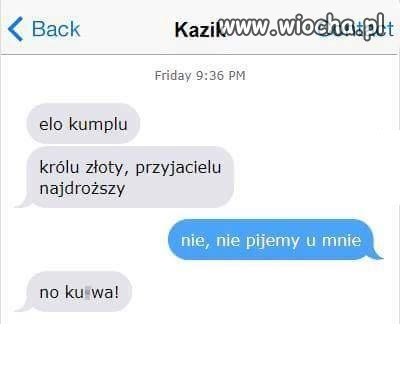 Prawdziwych przyjaciół poznaje się w biedzie