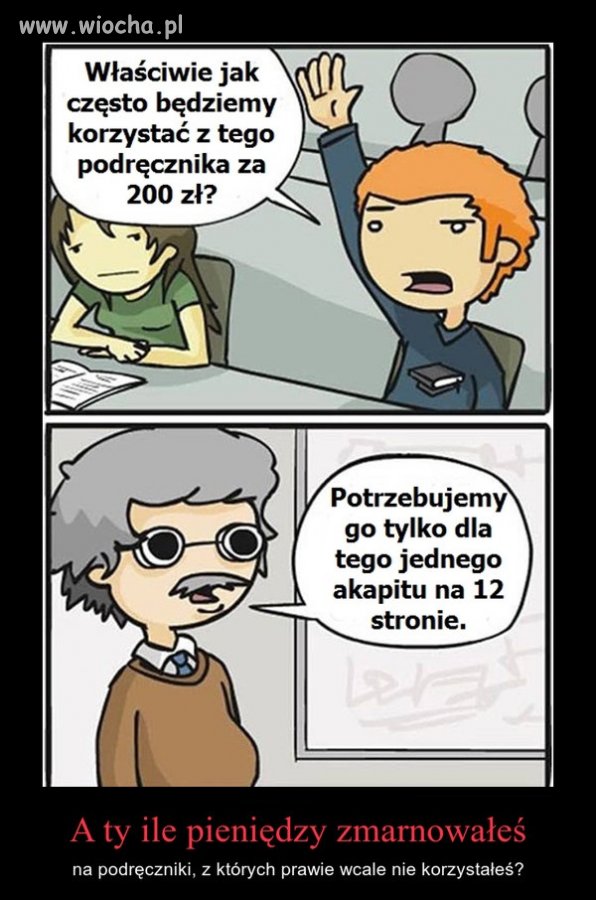 Co roku nowe podręczniki