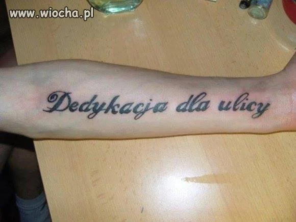 "OTO MUJ NOWY TATUASZ