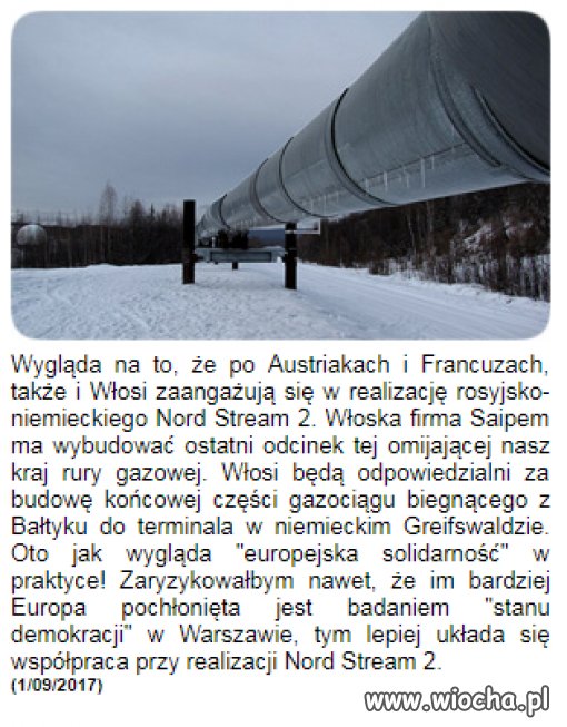 Jak słodko "europejska solidarność" w pełni