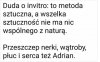 W jego przypadku