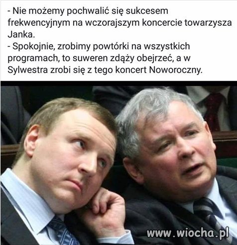 A wszystkie sceny z pustą widownią