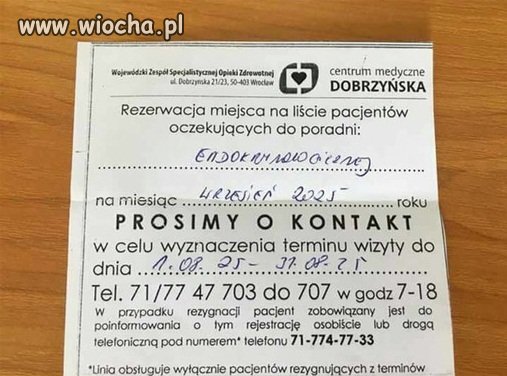 Czekania od chooja