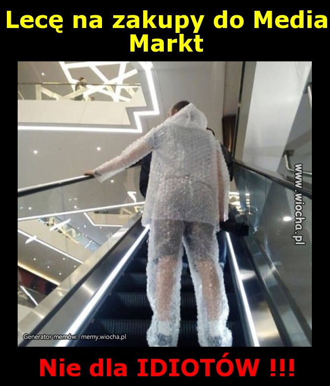 Lecę na zakupy do Media Markt