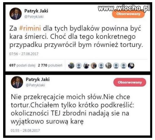 Afera z Rimini przycichła bo okazało się,że Polacy 
