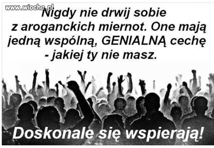 Soory prawaki..że bardziej drwiłem z was